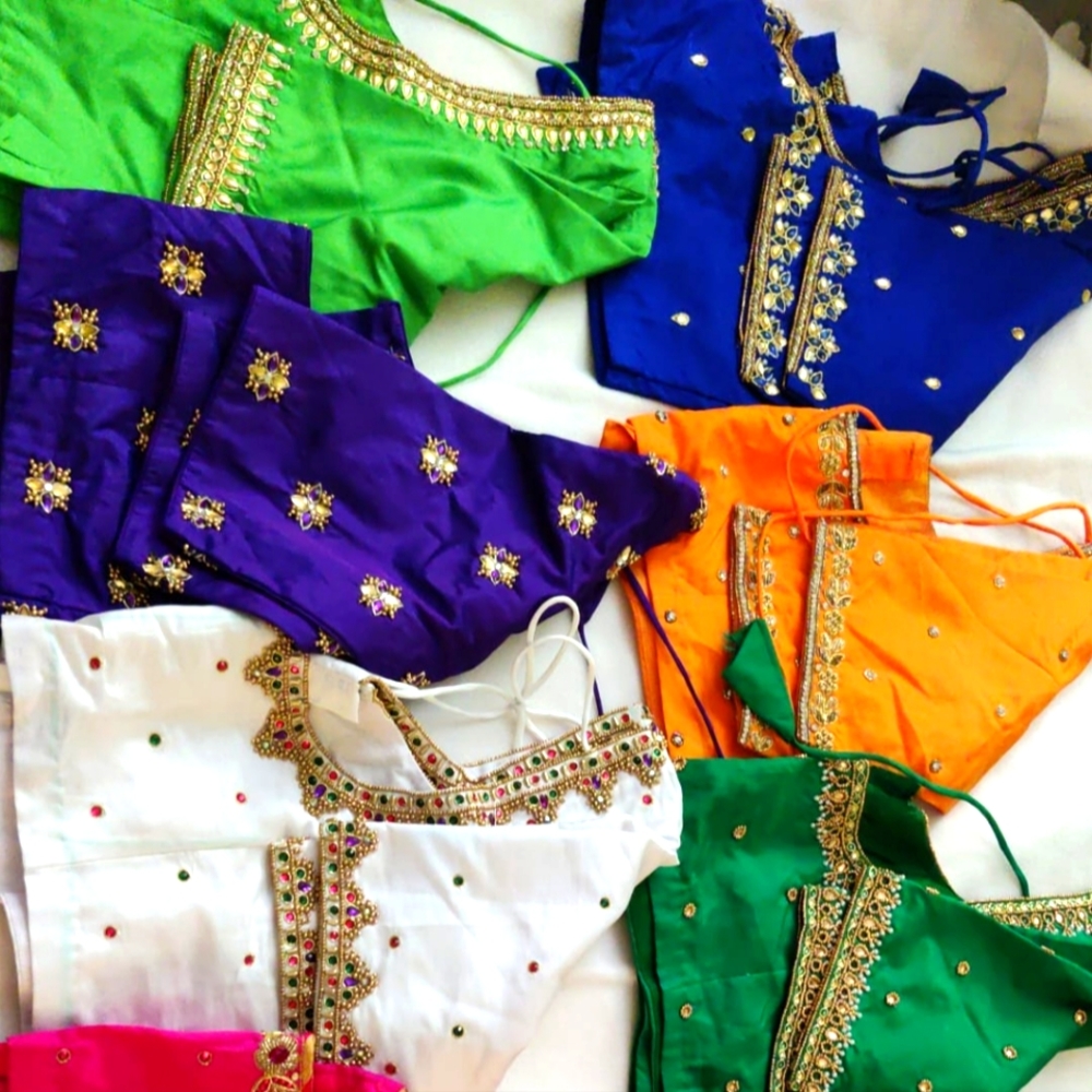 Maggam / hand work blouses